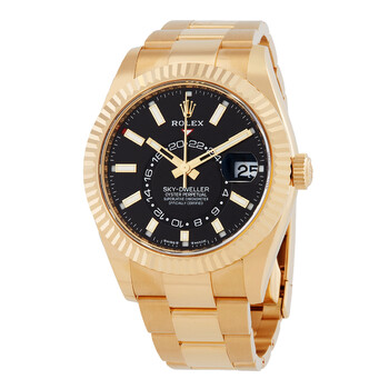 SkyDweller GMT Automatic Chronometer Black Dial Watch