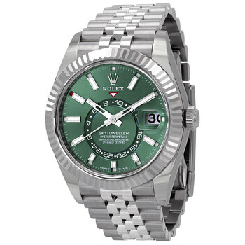 SkyDweller GMT Automatic Chronometer Green Dial Watch