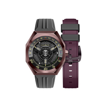 Skylab Automatic Black Dial Watch NB60830E