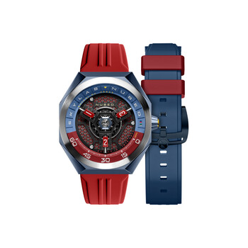 Skylab Automatic Red Dial Watch NB60830F