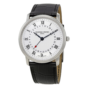 Slim Line Silver Dial Watch FC250M5S6
