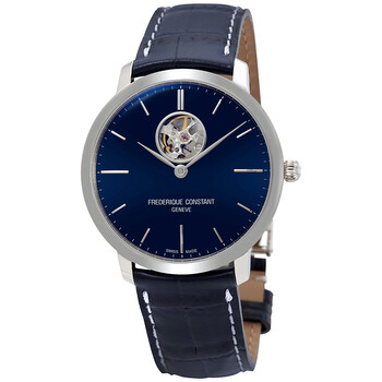 Slimline Automatic Blue Dial Watch FC312N4S6