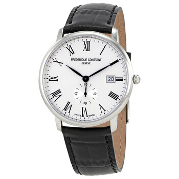 Slimline White Dial Watch FC245WR5S6