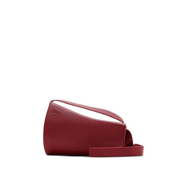 Small Horn Leather Shoulder Bag