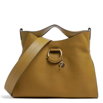 Small Joan Leather Top Handle Bag