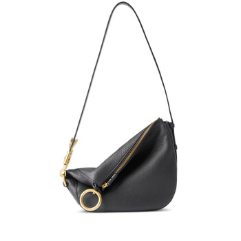 Small Knight Calf Leather Shoulder Bag