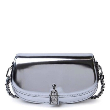 Small Mila Metallic Leather Shoulder Bag