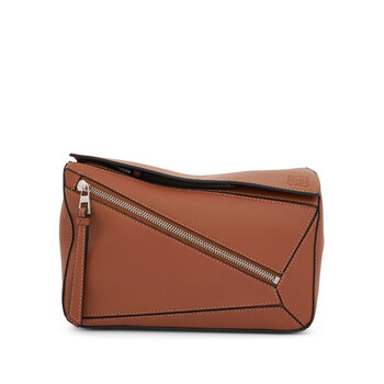 Small Puzzle Bumbag In Classic Calfskin  Tan