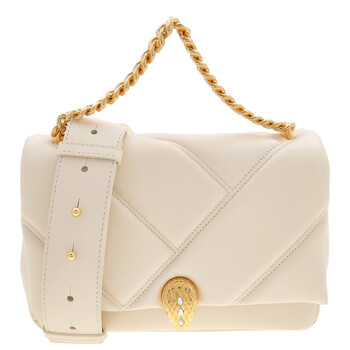 Small Serpenti Cabochon Crossbody Bag In Ivory