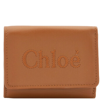 Small TriFold Leather Wallet