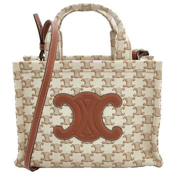 Small Triomphe Cabas Tote Bag