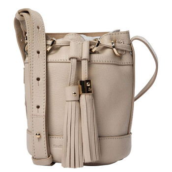 Small Vicki Leather Bucket Bag