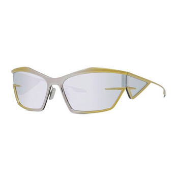 Smoke Mirror Irregular Sunglasses GV40066U 39C