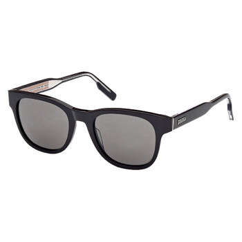 Smoke Square Sunglasses EZ0222 01A