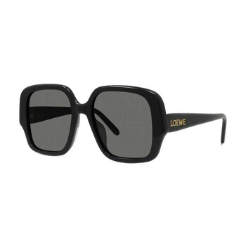 Smoke Square Sunglasses LW40134U 01A