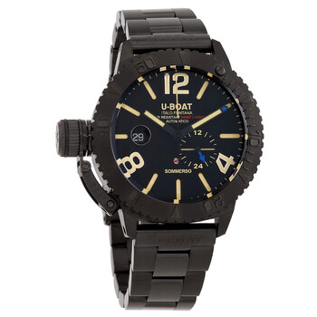 Sommerso Automatic Black Dial Watch 9015MT