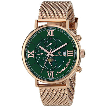 Somptueuse LTD Chronograph Automatic Green Dial Watch CV1156