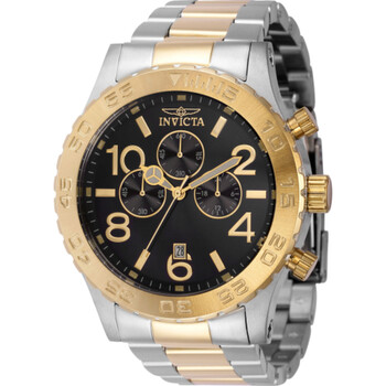 Specialty Chronograph Quartz Black Dial Watch