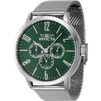 Specialty GMT Quartz Green Dial Watch