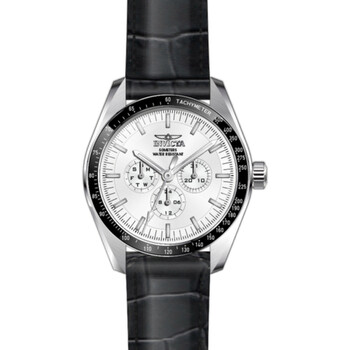 Specialty GMT Quartz Silver Dial Watch