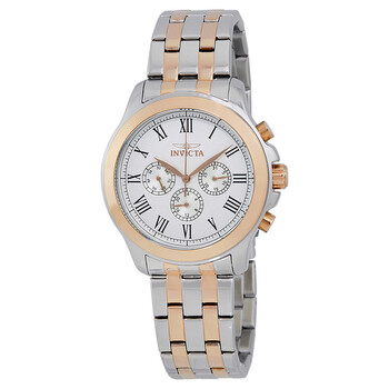 Specialty MultiFunction Silver Dial Watch