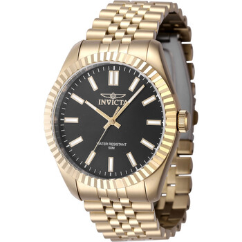 Specialty Quartz Black Dial Watch