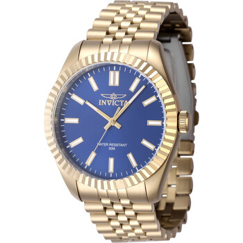 Specialty Quartz Blue Dial Watch