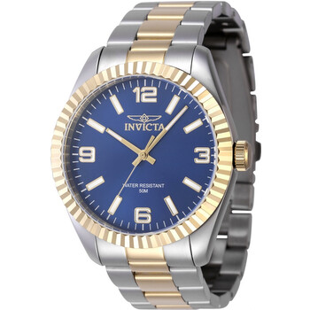 Specialty Quartz Blue Dial Watch
