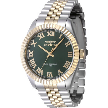 Specialty Quartz Green Dial Watch
