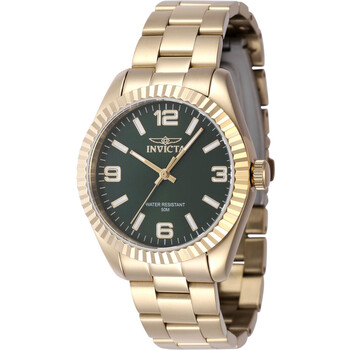 Specialty Quartz Green Dial Watch