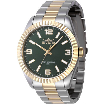 Specialty Quartz Green Dial Watch