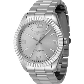 Specialty Quartz Silver Dial Watch