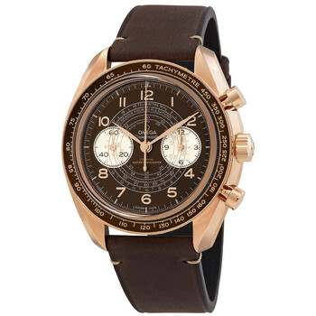 Speedmaster Chronograph Hand Wind Brown Dial Watch 329.92.43.51.10.001