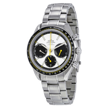 Speedmaster Racing CoAxial White Dial Watch