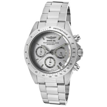 Speedway Chronograph Silver Dial Watch