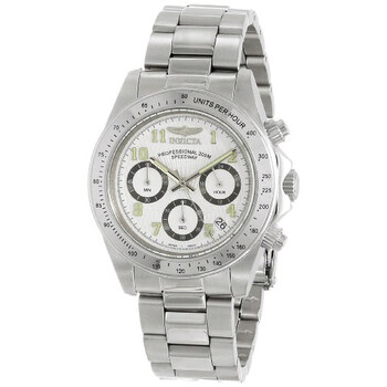 Speedway Chronograph White Dial Watch
