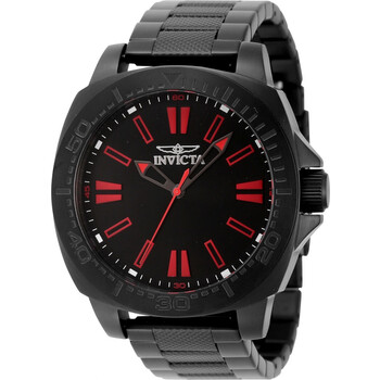 Speedway Quartz Black Dial Watch