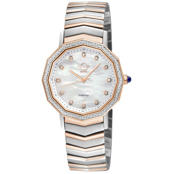 Spello Ii Diamond Mother of Pearl Dial Watch 14519B