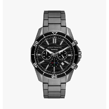 Spencer Chronograph Quartz Black Dial Watch AX1959