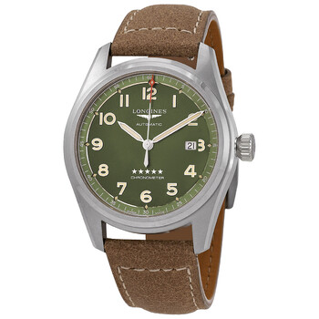 Spirit Automatic Green Dial Watch L3.811.4.03.2