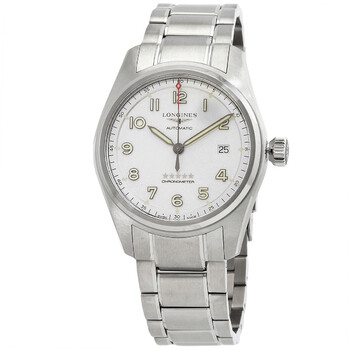 Spirit Automatic White Dial Watch L3.810.4.73.9