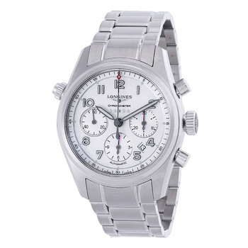 Spirit Chronograph Automatic Chronometer Silver Dial Watch L3.820.4.73.6