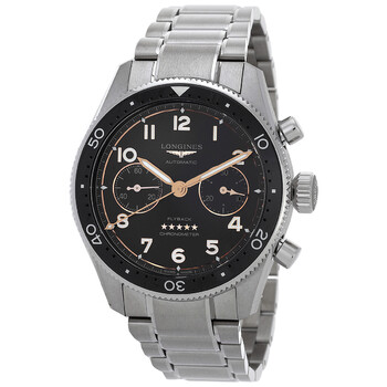 Spirit Flyback Chronograph Automatic Black Dial Watch L3.821.4.53.6