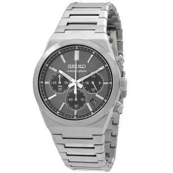 Sport Chronograph Quartz Grey Dial Watch SSB455P1