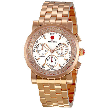 Sport Sail Rose Gold Plated Steel Chronograph Watch MWW01C000059