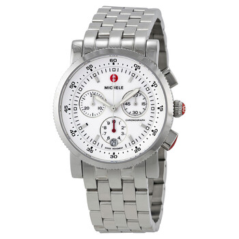 Sport Sail White Dial Stainless Steel Bracelet Watch MWW01C000021