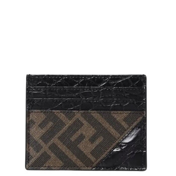 Square MonogramPrint Card Case