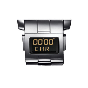 Stainless Steel case with a Stainless Steel Bracelet 22 mm