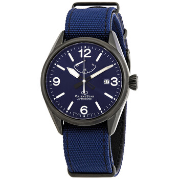 Star Blue Dial Blue Nylon Watch REAU0207L00B