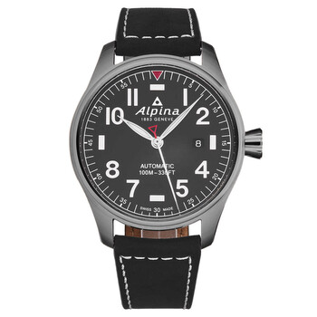 Startimer Pilot Automatic Dark Grey Dial Watch AL525G3TS6